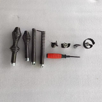 Set de 7 capete de tăiere galvanizate, rezistente la rugină, pentru deblocarea conductelor, 16 mm, accesorii pentru bormașină