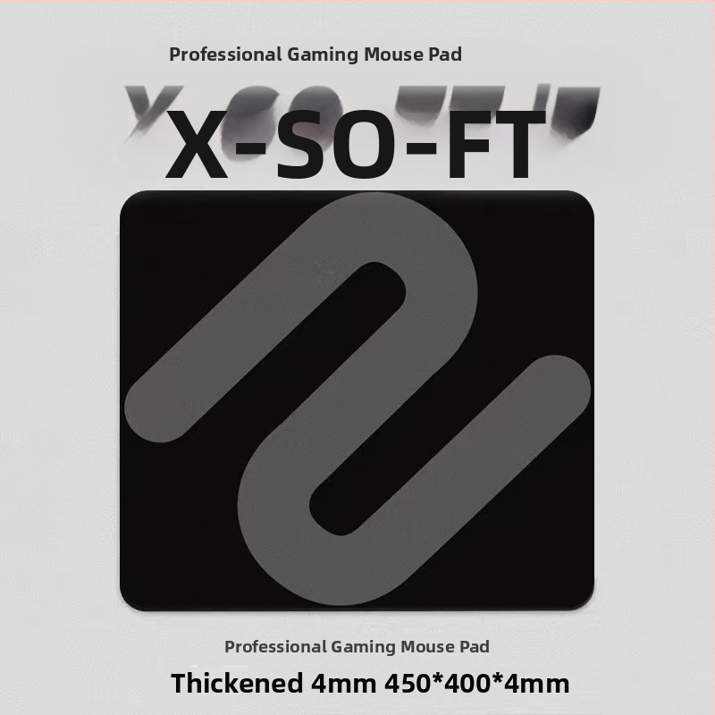 Pad de mouse gaming, cu grosimea 4 mm, extra-large pentru FPS CS:GO, alunecare netedă