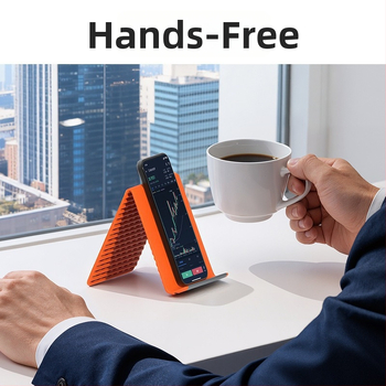 Suport din silicon flexibil, pliabil pentru telefon, suport universal pentru tablete și laptopuri, transformabil pentru călătorii și uz casnic