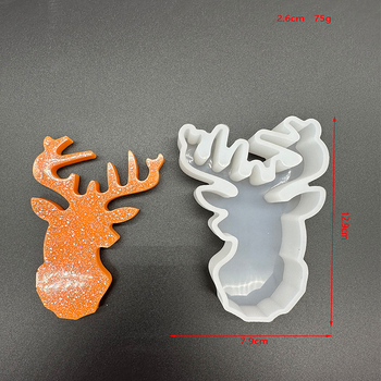 Силиконова форма за ароматерапия с дизайн Deer Hat Fishtail за DIY чаши