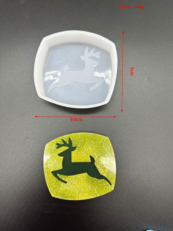 Силиконова форма за ароматерапия с дизайн Deer Hat Fishtail за DIY чаши