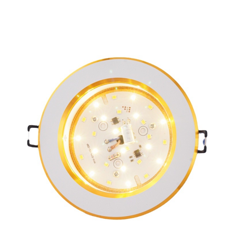 Carpell LED трицветен регулируем вграден даунлайт за всекидневната, 5W/7W/7.5W, алуминиево тяло, 4000K, CRI 90+, скрит монтаж