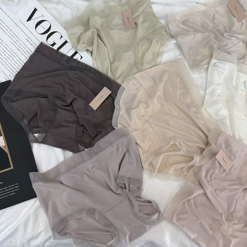 Xiao Lan Skirt A001 Модални дамски долнища, средна талия, дишащи, нежни към кожата, памучна подплата, едноцветни