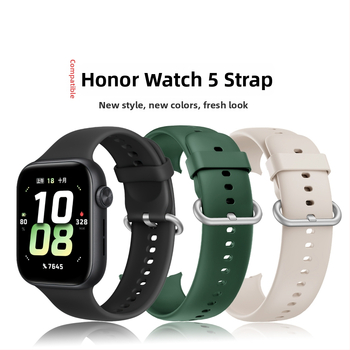 Силиконова каишка за Honor Watch 5 – спортна смяна на гривна