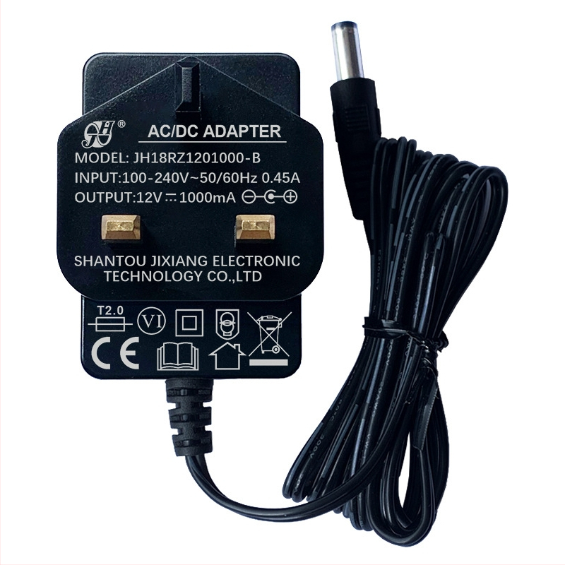 12V 1A/2A/3A сертифициран адаптер за захранване за електрически инструменти, LED осветление, Wi‑Fi рутер, ONT и сет‑топ кутия