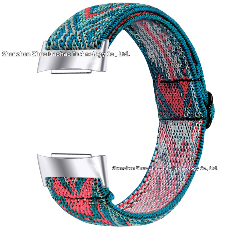Еластична принтована регулируема каишка за Fitbit Charge6/Charge5