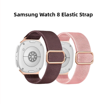 Нейлонова еластична спортна каишка за Samsung Watch8 серия, стилна и минималистична, унисекс, 22 мм