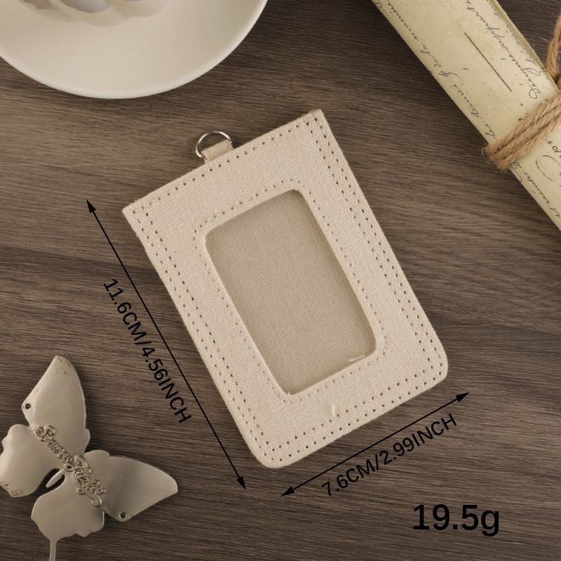 DIY бродирана нашивка за ключодържател и калъф за карта