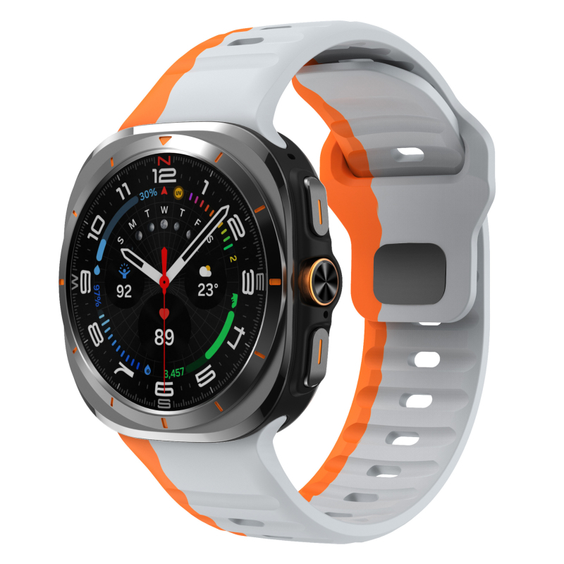 Силиконова каишка за Samsung Watch Ultra с вълнообразна катарама