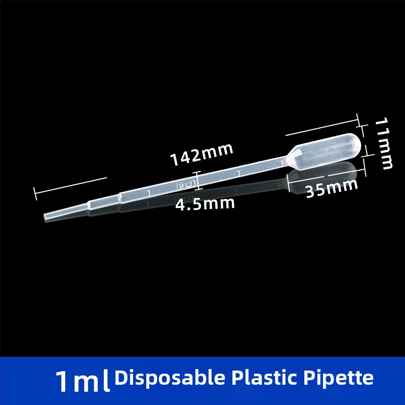 Еднократни пластмасови градуирани пипети, набор 0,2-10 ml
