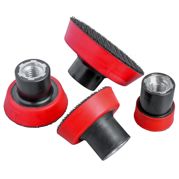 Премиум самозалепващ диск за ъглошлайф – флокирана шкурка, PU залепващ диск за полиране, гъбен шлайф диск, електрически, 4–5 инча