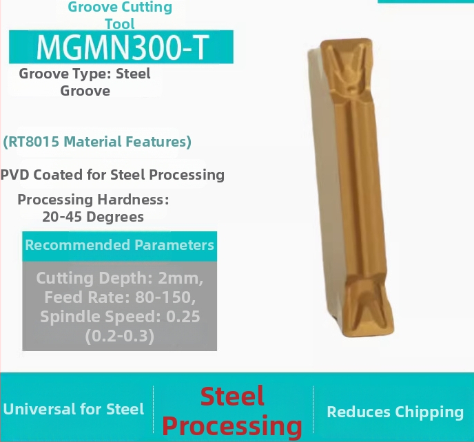 CNC вложки за канавки MGGN200/300/400, MGMN500-T/600 – прецизно шлайфани режущи инструменти