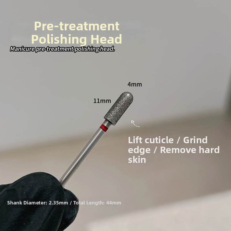 Комплект диамантени върхове за маникюр с японски и руски стил за предобработка и премахване на мъртва кожа върху нокти