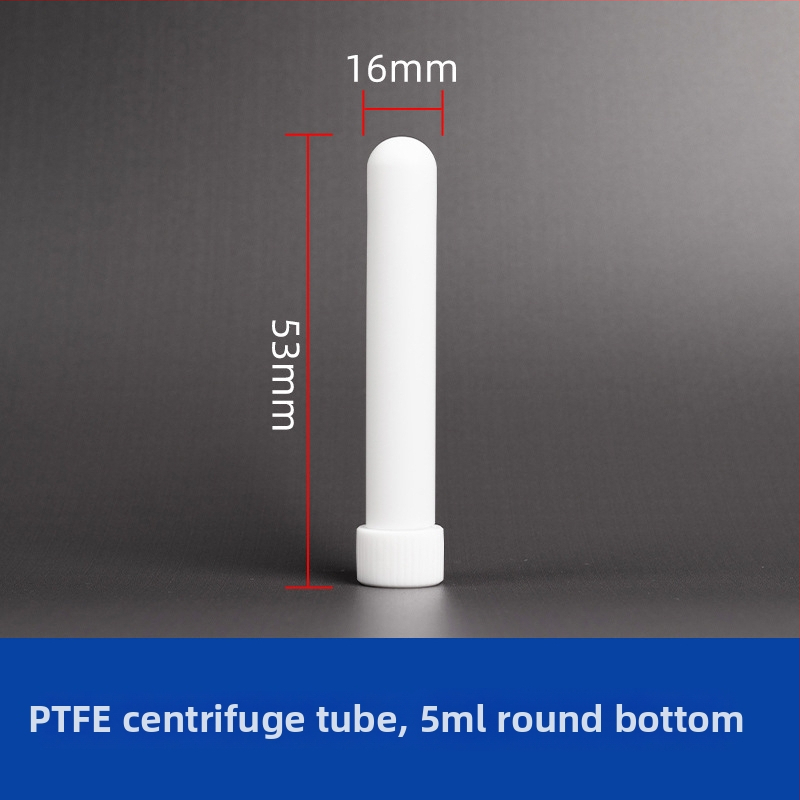 PTFE центрифужна тръба с винтов капак за дигестия и лабораторни реакции