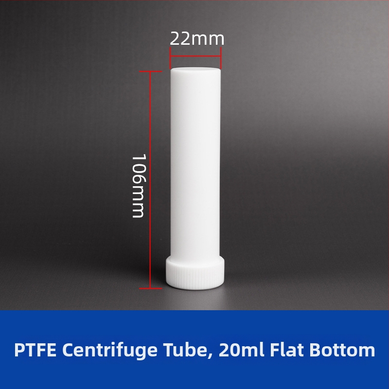 PTFE центрифужна тръба с винтов капак за дигестия и лабораторни реакции