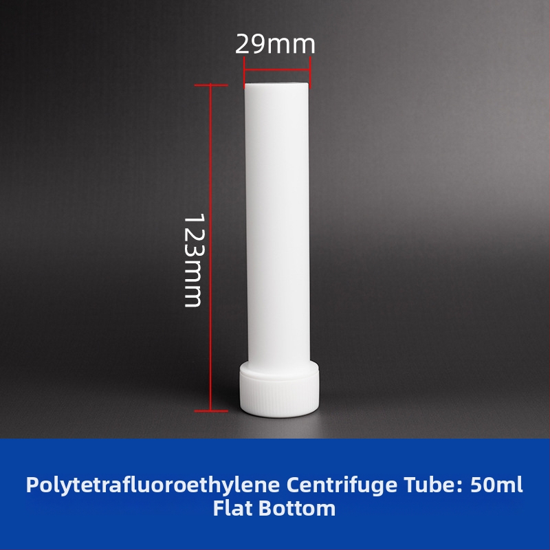 PTFE центрифужна тръба с винтов капак за дигестия и лабораторни реакции