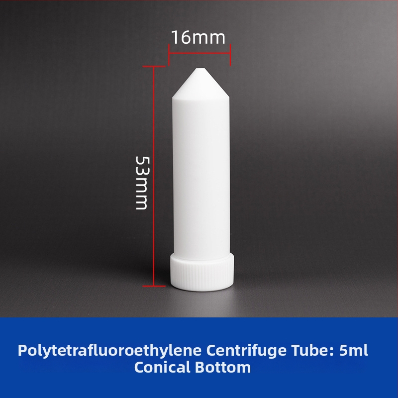 PTFE центрифужна тръба с винтов капак за дигестия и лабораторни реакции