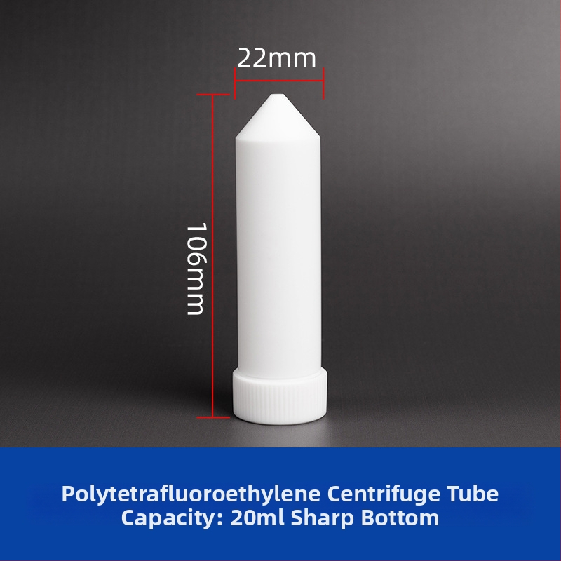 PTFE центрифужна тръба с винтов капак за дигестия и лабораторни реакции