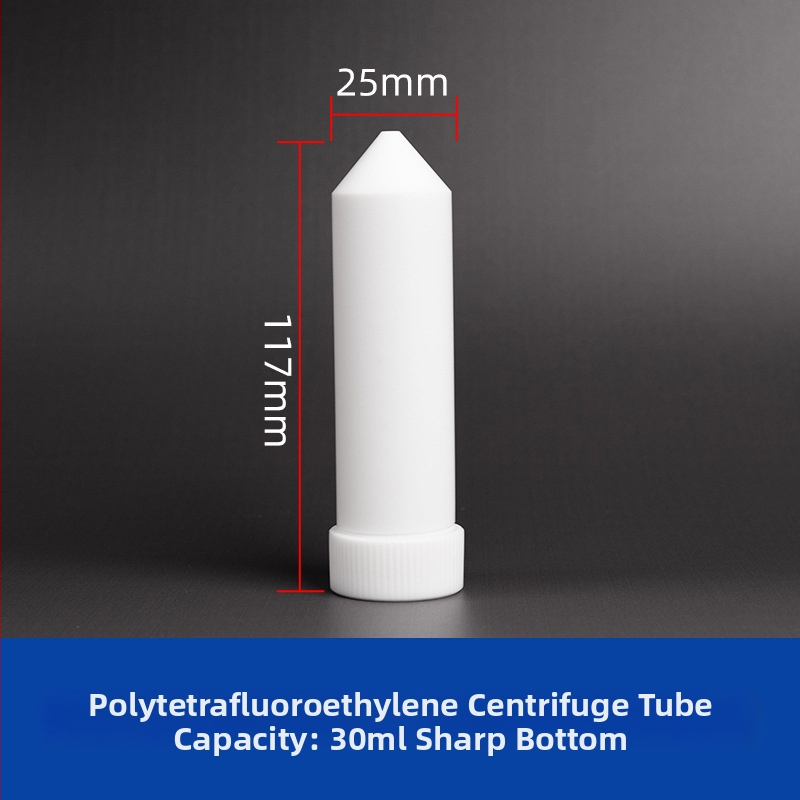 PTFE центрифужна тръба с винтов капак за дигестия и лабораторни реакции