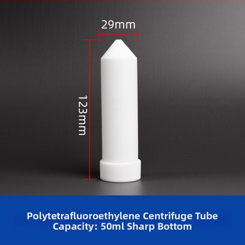 PTFE центрифужна тръба с винтов капак за дигестия и лабораторни реакции