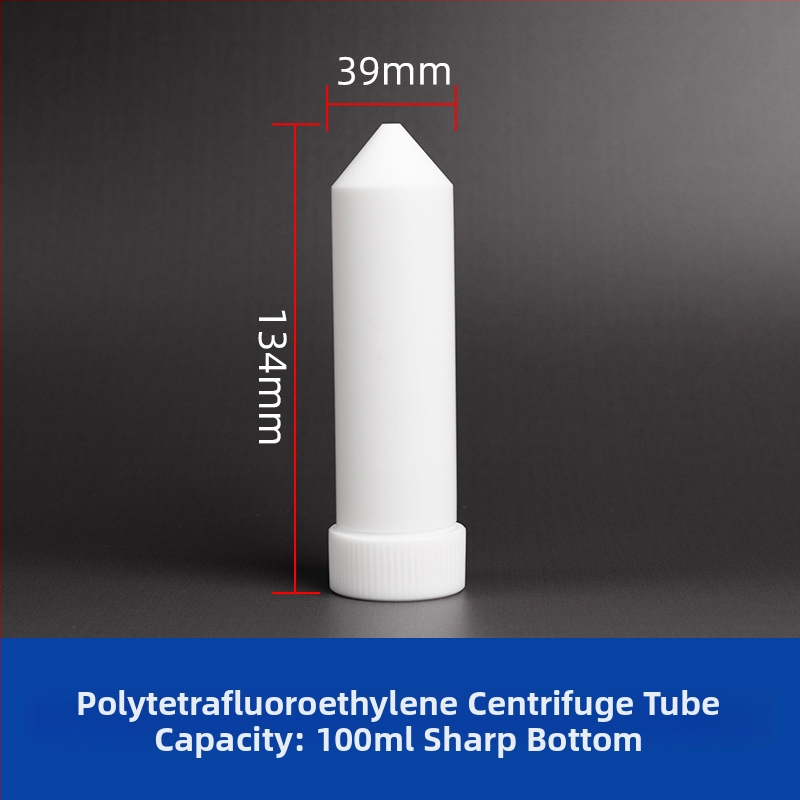 PTFE центрифужна тръба с винтов капак за дигестия и лабораторни реакции