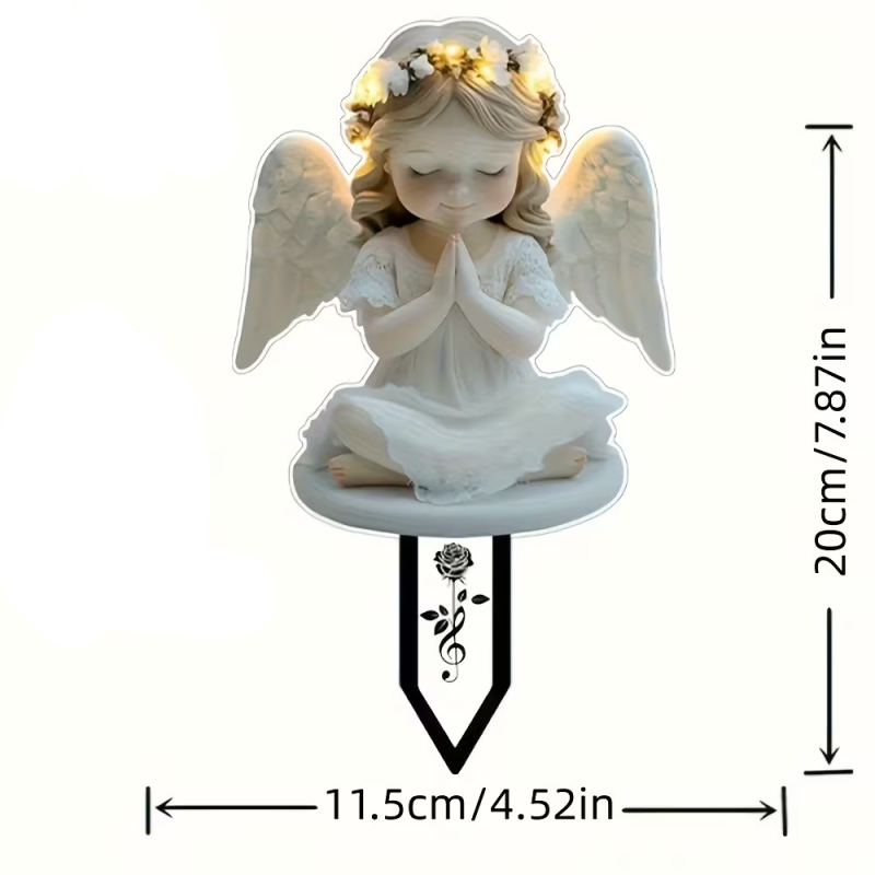 Ornament suspendat din acrilic 2D pentru Paște, grădină, personalizabil