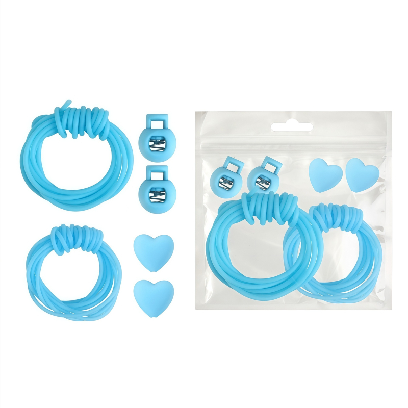 Set tuburi din silicon antiderapante pentru tricotat, unelte DIY pentru ace, opritoare pentru ace, ghid roz pentru ață