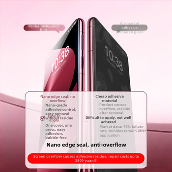 Paipami protecție ecran din sticlă temperată pentru Huawei Pura80Pro și Pura70Pro – acoperire completă a ecranului, claritate HD