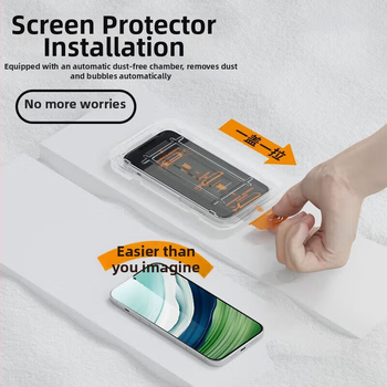 Protecție ecran din sticlă temperată pentru Oppo Reno 15 și Reno 15 Pro – acoperire completă, rezistent la cădere, ultra Transparent, instalare fără praf