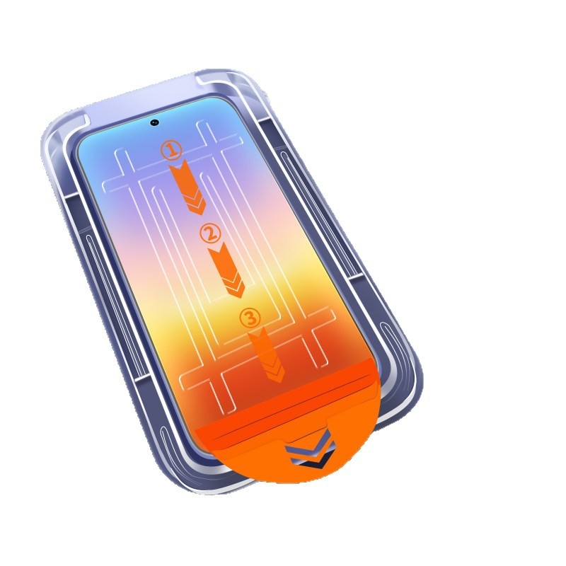 Senada Protecție ecran din sticlă temperată pentru Huawei P90 Pro Max — ecran complet, HD, protecție a intimității (anti-peep), anti-amprente, rezistent la căderi