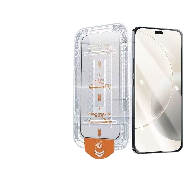 Protecție ecran Vivo X200S din sticlă temperată – acoperire totală, claritate HD, anti-cădere, rezistent la șocuri, montare rapidă