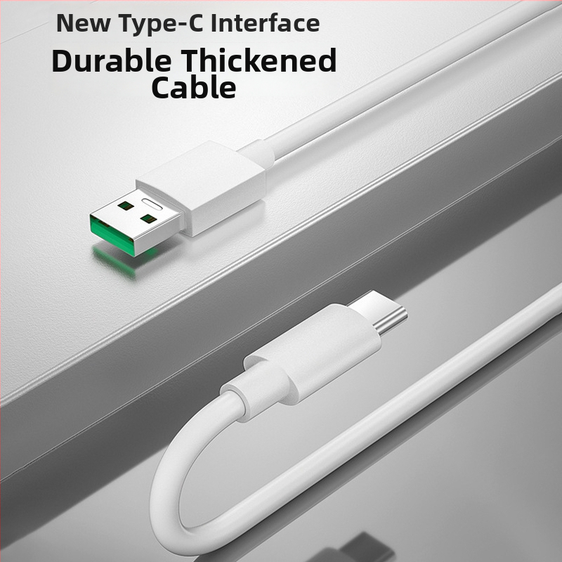65W rýchlonabíjací kábel USB-C pre telefóny Oppo; Reno A9 Nájsť dátový kábel 80/100/120W