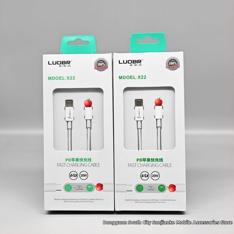 Cablu PD20W USB-C la Lightning pentru încărcare rapidă, 1 m, pentru iPhone 12/13/14