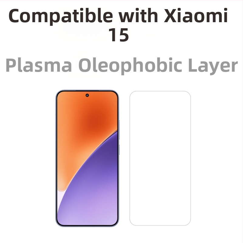 Protecție ecran Xiaomi 15 din sticlă temperată, cu deblocare prin amprentă ultrasonică, antiamprentă, fără pori