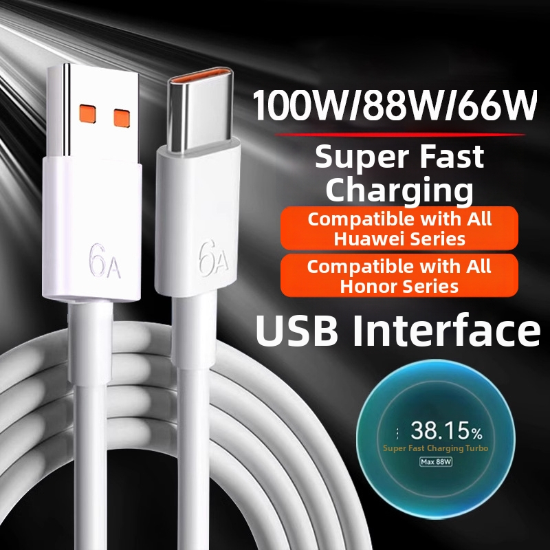 Cablu USB-C Huawei 100W pentru încărcare rapidă Mate70 Pro și Pura70 Pro