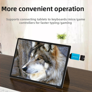 Jinghua adaptor Type-C OTG pentru telefon mobil — convertor USB-C la USB pentru unități USB externe