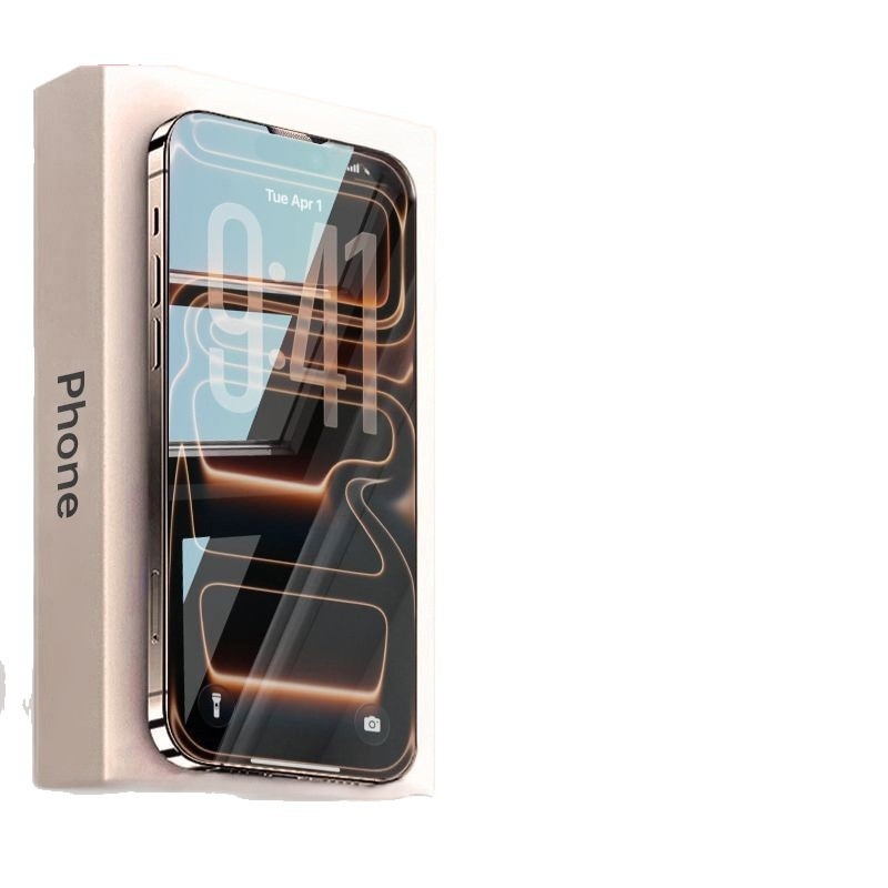 Protecție pentru ecran din sticlă temperată pentru iPhone 17 Pro Max, compatibil cu iPhone 16 Pro, 15, 14 Pro, 13, 12