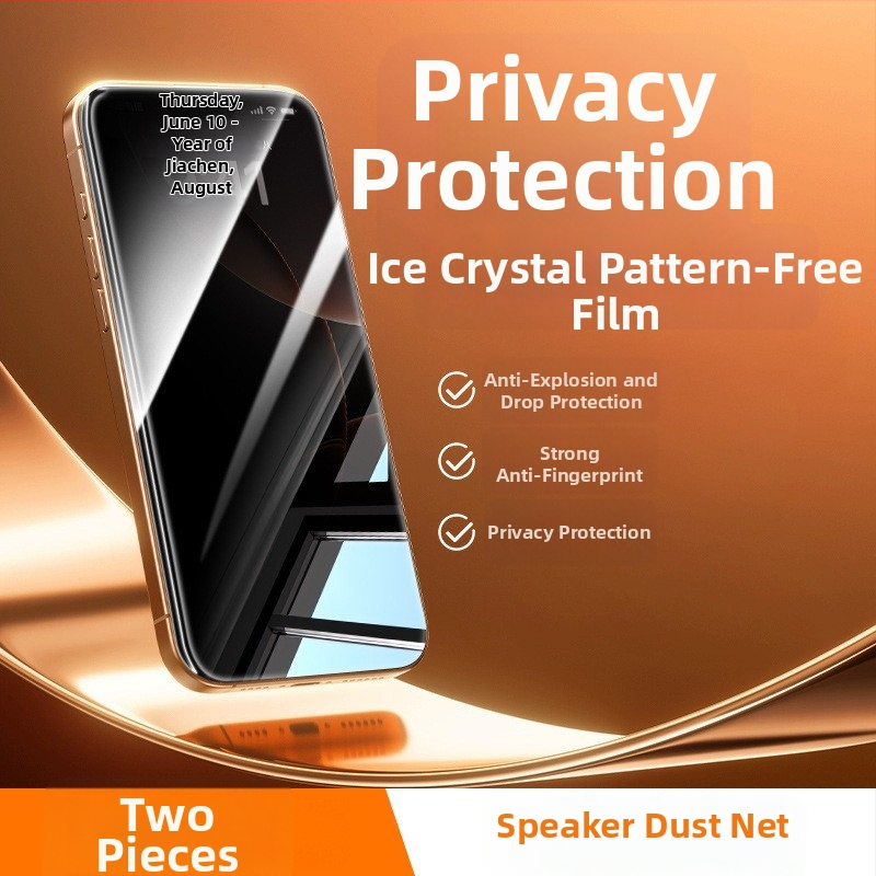 Protecție pentru ecran din sticlă temperată pentru iPhone 17 Pro Max, compatibil cu iPhone 16 Pro, 15, 14 Pro, 13, 12