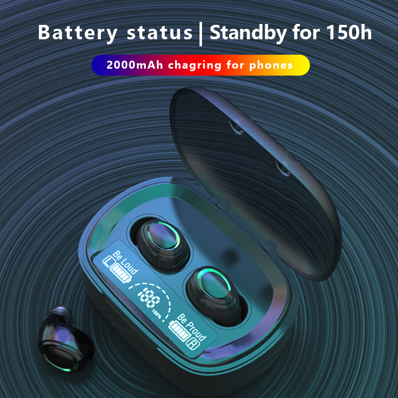 Căști Bluetooth wireless cu anularea zgomotului, latență scăzută, design TWS in-ear, autonomie mare, model privat