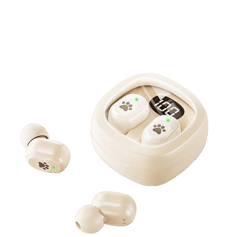 Căști Bluetooth fără fir Q38, in-ear, stereo cu afișaj digital, anulare zgomot, IPX5, Bluetooth 5.3