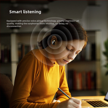 YYK-590 Căști Bluetooth True Wireless, Design semi-in-ear, TWS, Reducere zgomot pentru apeluri, Latență scăzută pentru jocuri, IPX7