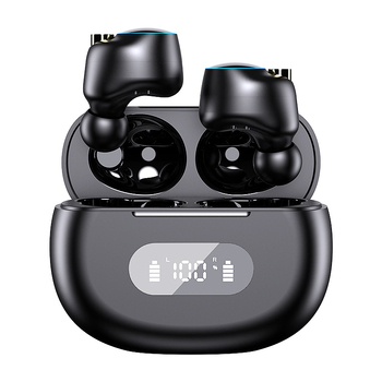 YYK-590 Căști Bluetooth True Wireless, Design semi-in-ear, TWS, Reducere zgomot pentru apeluri, Latență scăzută pentru jocuri, IPX7