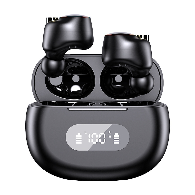 YYK-590 Căști Bluetooth True Wireless, Design semi-in-ear, TWS, Reducere zgomot pentru apeluri, Latență scăzută pentru jocuri, IPX7