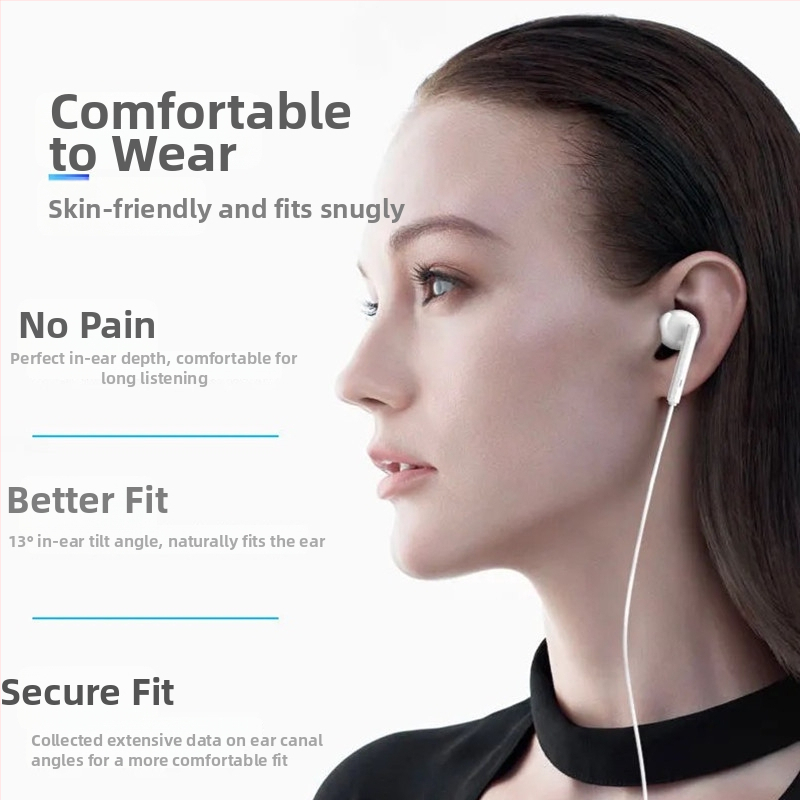 Căști Huawei originale cu fir Type-C pentru P40, Mate40 Pro, Nova 7/8, in-ear