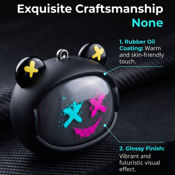 Rotating Face-Changing Căști Bluetooth in-ear 2026, baterie ultra-lungă, pentru gaming, stil național în tendințe