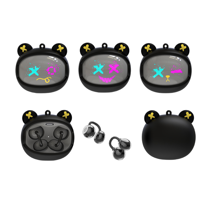 Rotating Face-Changing Căști Bluetooth in-ear 2026, baterie ultra-lungă, pentru gaming, stil național în tendințe