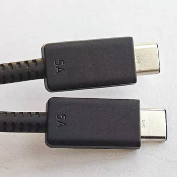Cabl USB-C 45W pentru încărcare rapidă Samsung S24 Ultra, S25, S22, dual Type-C, 5A, lungime 1–2 m