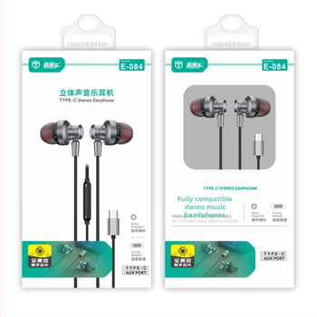 Căști cu fir Type-C, durabile, compatibile cu iPhone 16 și Huawei, plug-and-play, sunet clar