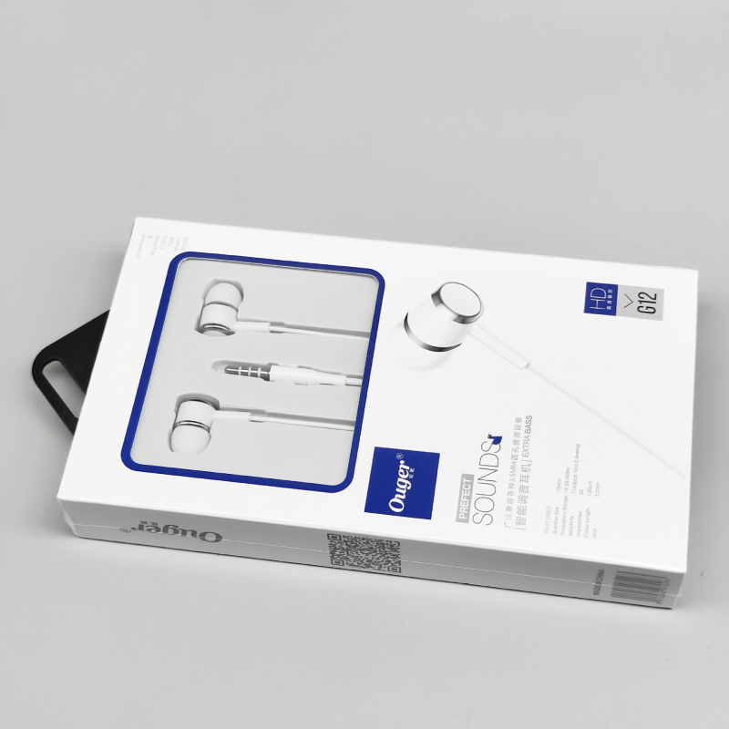 Căști cu bas puternic, cu fir, in-ear, pentru smartphone-uri Huawei, Xiaomi, Oppo, Apple și Vivo.