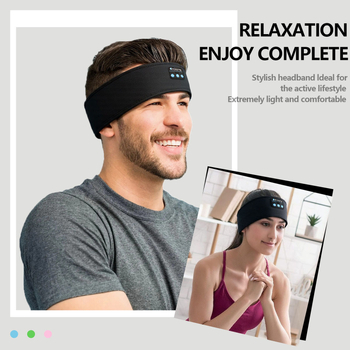 Căști cu bandă de cap Bluetooth pentru somn, stereo wireless, Bluetooth 5.3, reducere zgomot, autonomie peste 8 ore